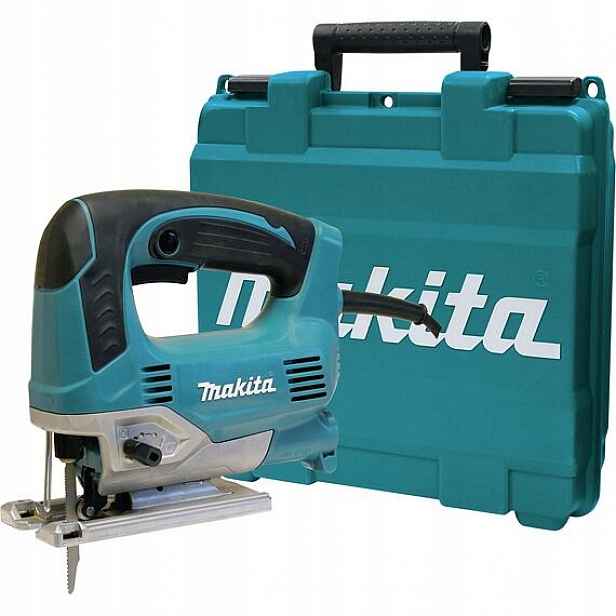 Makita JV0600K přímočará pila 650W, el.regulace, předkmit, kufr