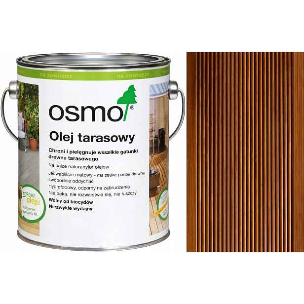 Osmo 010 Termodřevo 2,5L terasový olej pro venkovní dřevo