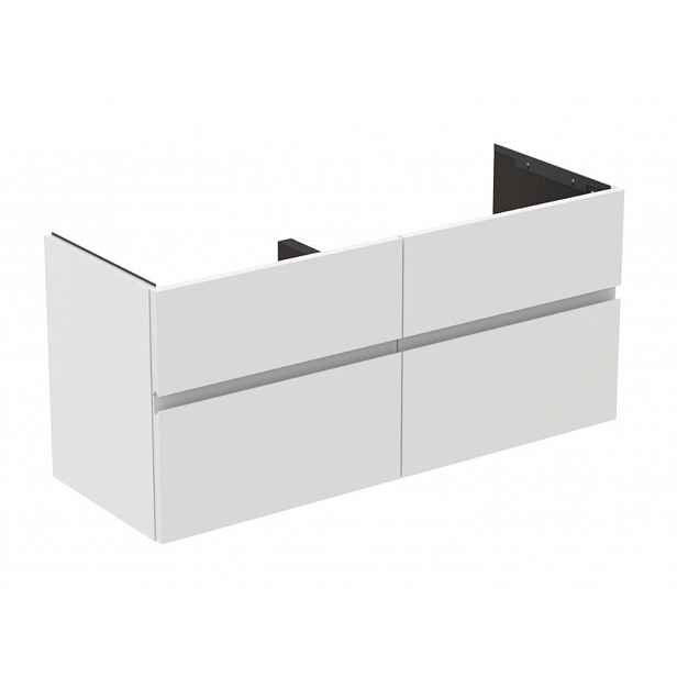Ideal Standard Finesse - Umyvadlová skříňka, 120x44x55 cm, 4 zásuvky, matná bílá E3390Y1