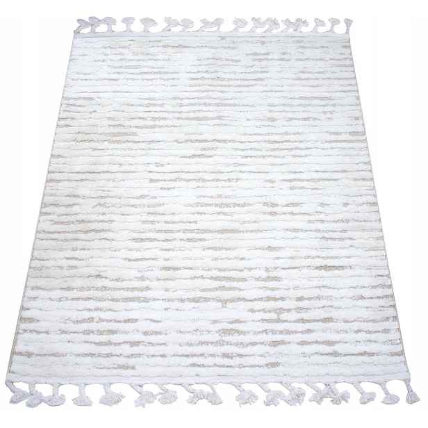 Koberec Shaggy Boho S Třásněmi Do Obývacího Pokoje Skandinávské Ložnice 80X120 3D