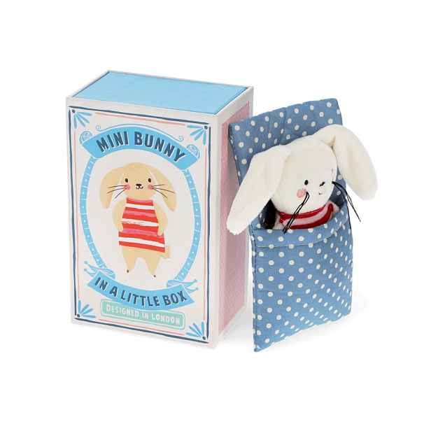 Plyšová hračka Mini Bunny in a Little Box – Rex London