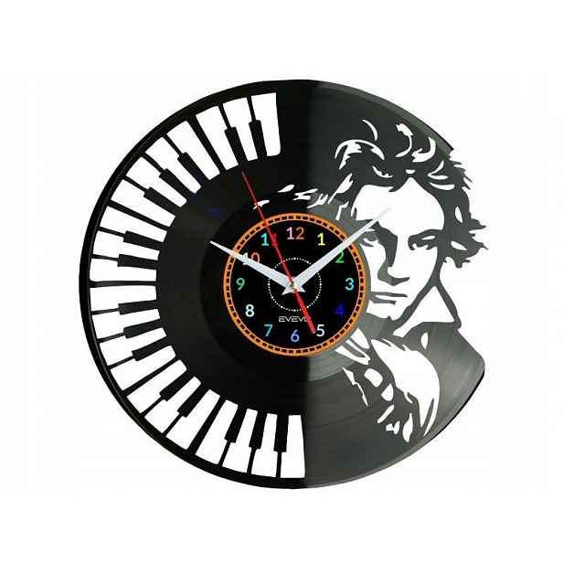 Wolfgang Amadeus Mozart Nápad na Dárek Nástěnná Dekorace z vinylové desky