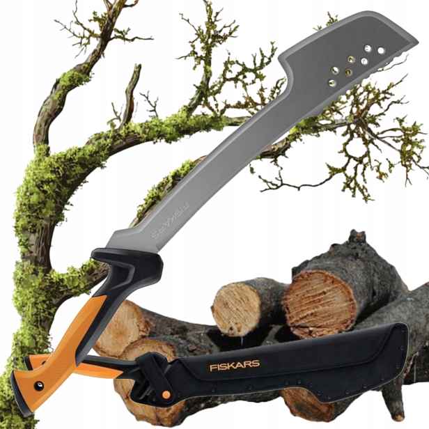 Fiskars Solid 1051236 Sekero-mačeta Krčmář Pro Křoviny A Větve Kořenů