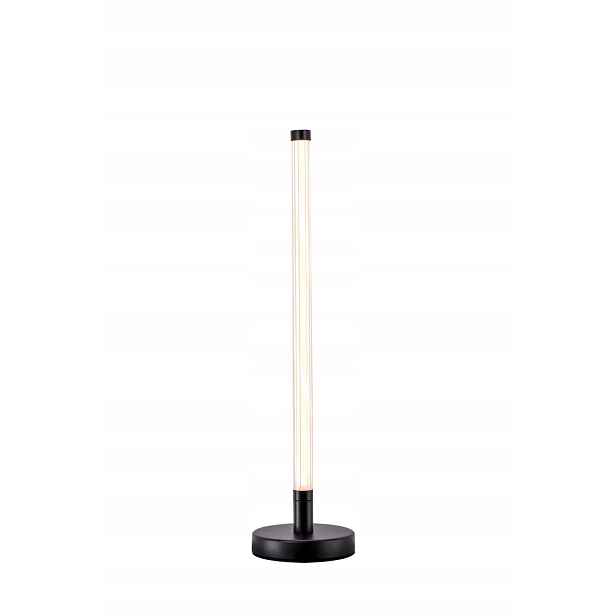 Stolní lampa noční Led černá světelná trubka do ložnice 50 cm 3000K Rabalux