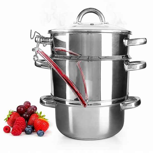 Parní odšťavňovač 5 l Hrnec na šťávu Indukce a plyn Altom Design