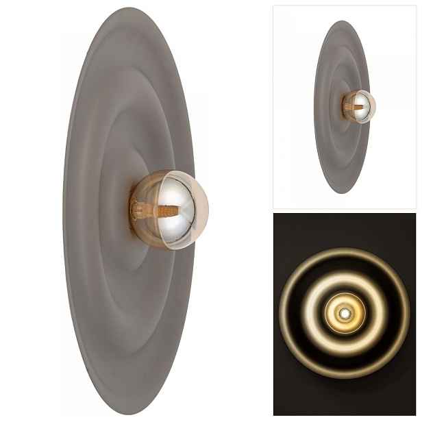 Stropní Svítidlo hnědý Onda glamour s útulným leskem do obývacího pokoje Tk Lighting
