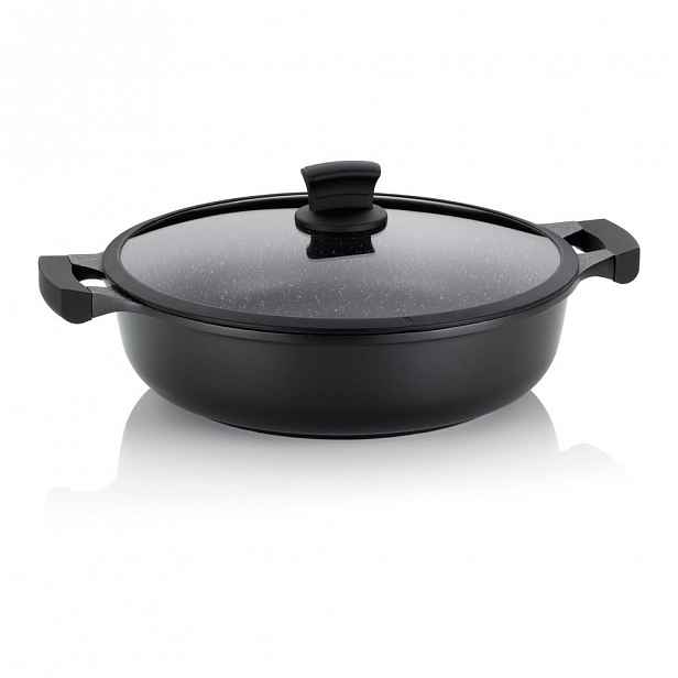 Servírovací pánev z litého hliníku s pokličkou Kela Stella Nova, ø 32 cm