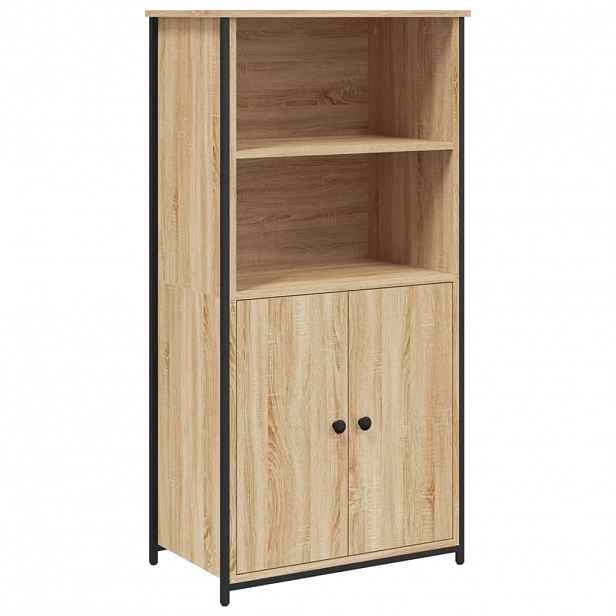 vidaXL Skříňka dub sonoma 62 x 36 x 121,5 cm kompozitní dřevo