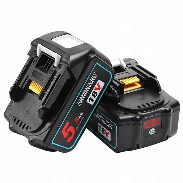 Akumulátor pro Makita 18V 5.5Ah BL1830 BL1850 BL1860 Lxt Náhrada za Led