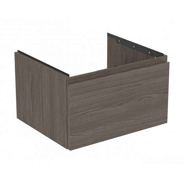 Ideal Standard Finesse - Umyvadlová skříňka, 60x51x37 cm, 1 zásuvka, Dark Elm E3391UR