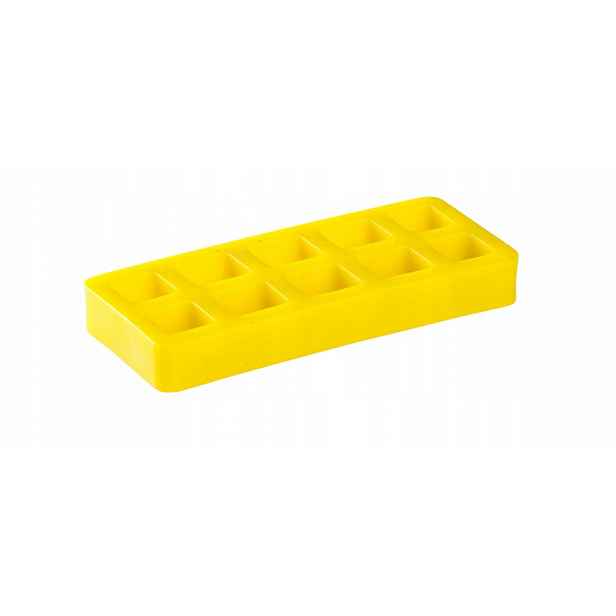 Podložky pro vysoké zatížení 120x50x15 mm montážní podložky 100 ks