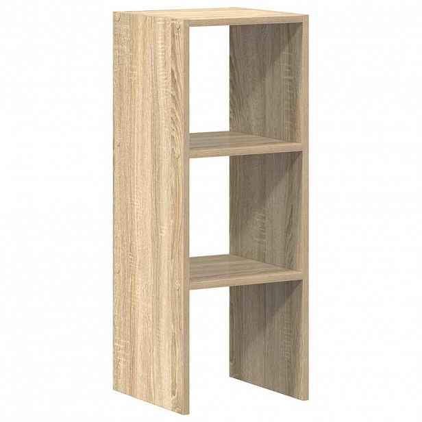 vidaXL Stohovatelné knihovna dub sonoma 30x30x80 cm kompozitní dřevo