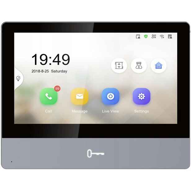 Vnitřní Ip videotelefonní monitor Hikvision DS-KH8350-WTE1