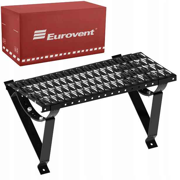 Kominářská lavice pro plechovou střešní krytinu 80 cm 9005 modul 350 x 35 mm kpl