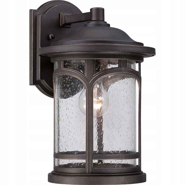 Venkovní nástěnné svítidlo Marblehead Quoizel Bronz E27 60W IP44