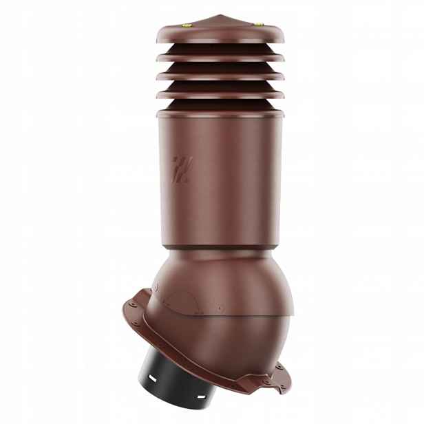 větrací komín Izolovaný HiVent fi125 plech Budmat Taira Bronz 8017