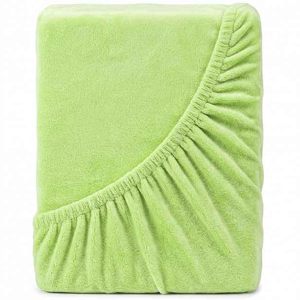 4Home prostěradlo mikroflanel zelená