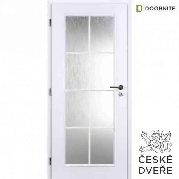 Interiérové dveře Elida Sklo Bílé 80L
