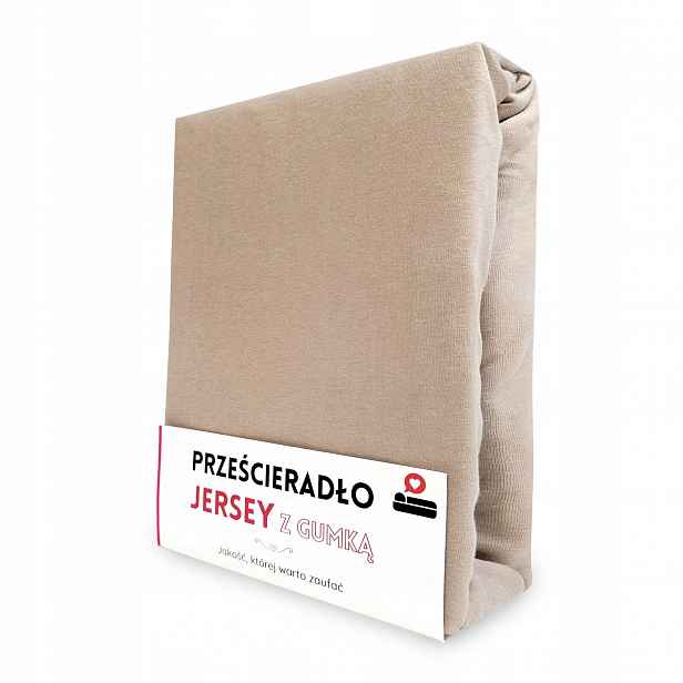Prostěradlo 200x220 s gumičkou Jersey Bavlna silné na matrace postel Barvy