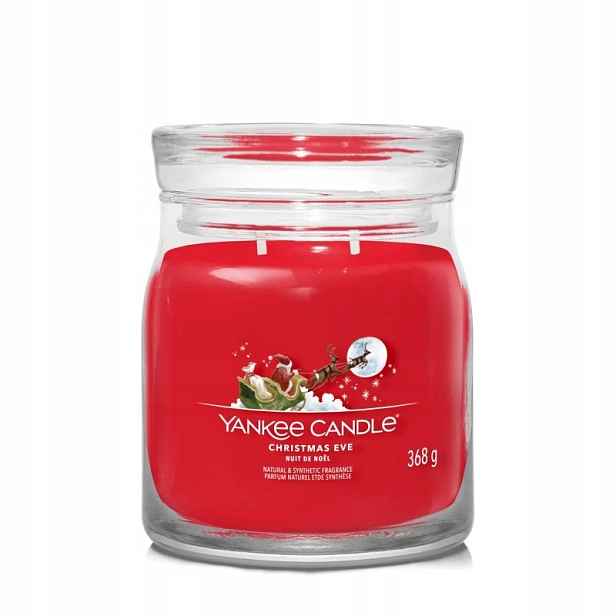 Yankee Candle Signature střední svíčka Christmas Eve