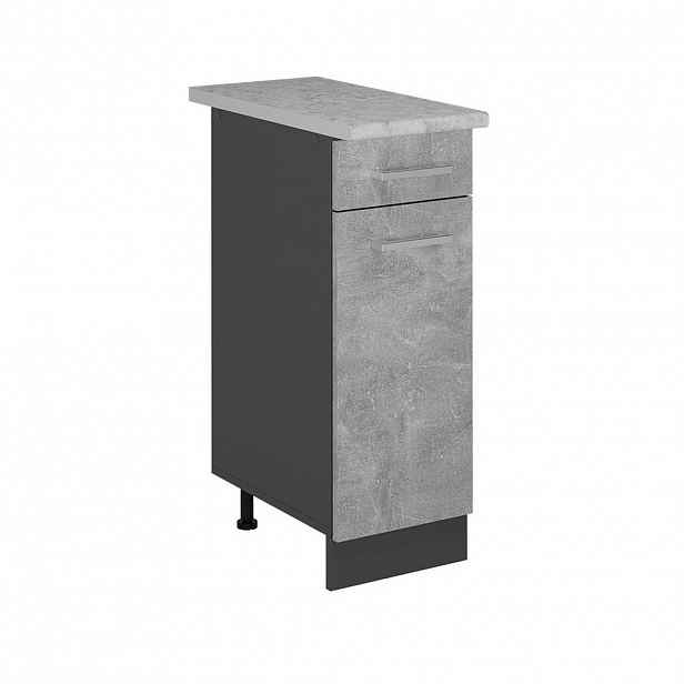 Vicco SPODNÍ SKŘÍŇKA KUCHYŇSKÉ LINKY R-Line Beton 30 cm PD Mramor
