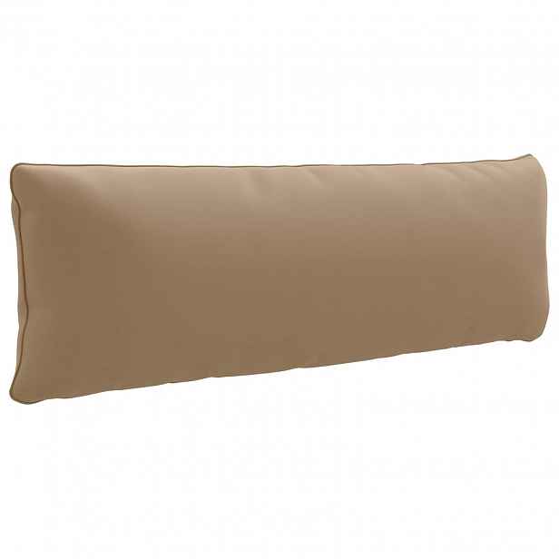 vidaXL 1-dílné zádové polstrování PUTTEN 100% polyester Taupe