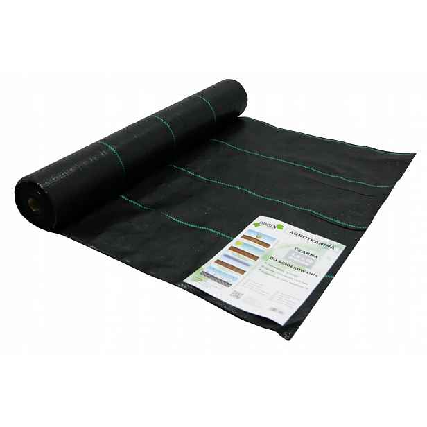 Agrotextilie černá 1,1 x 50 m 70 g/m2 GardenLine