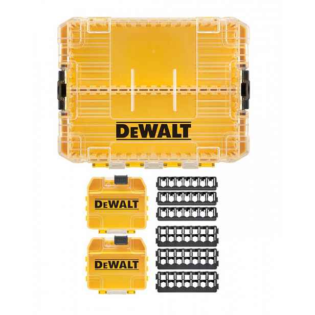 DeWALT - Sada malého a středního organizéru Tough Case a zásobníku na bity DT70803