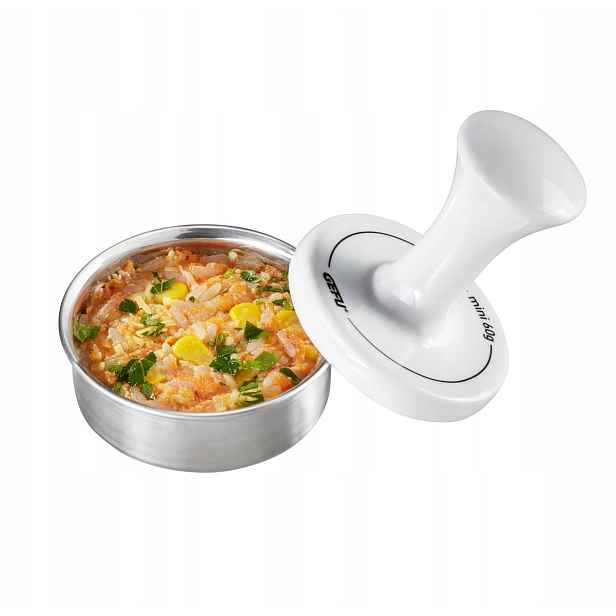 Gefu Spark lis na mini burgery 6,8 cm ocel a porcelán G-15400