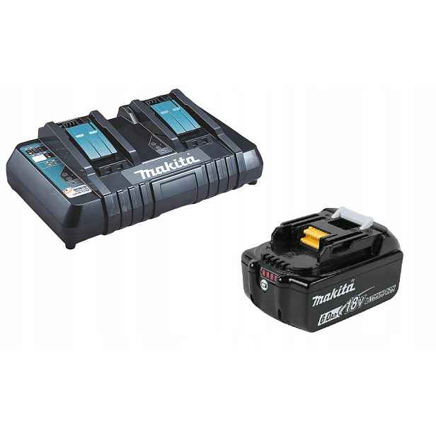 Makita Akumulátor BL1860B 6,0Ah Nabíječka DC18RD