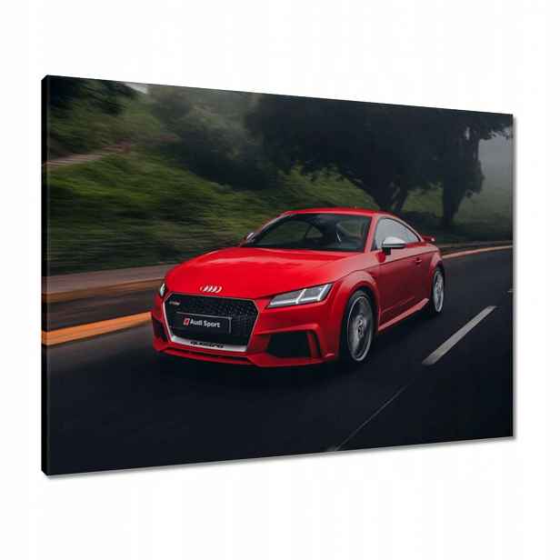 Obrazy 80x60 Červené Audi Auto