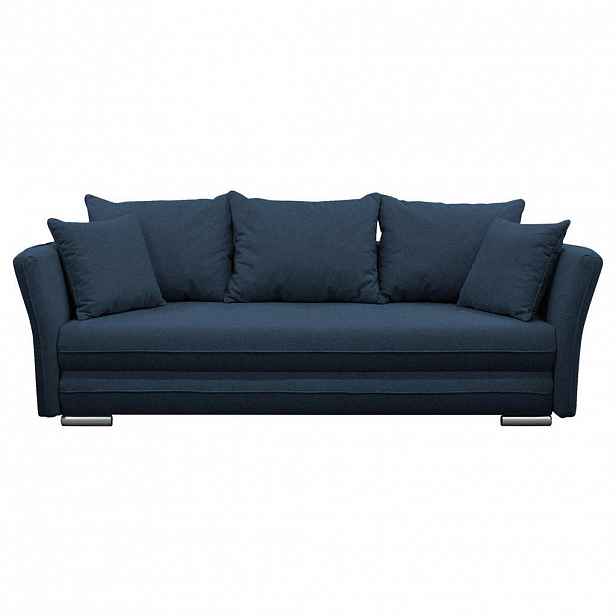 MID.YOU ROZKLÁDACÍ POHOVKA, textil, modrá