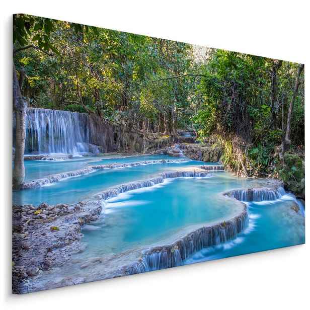 Plátno Pohled Na Vodopád Kuang Si V Laosu Varianta: 30x20
