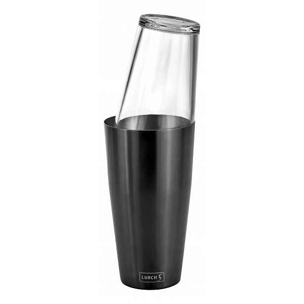 Shaker Lurch bostonský mixér grafitový skleněný 750 ml