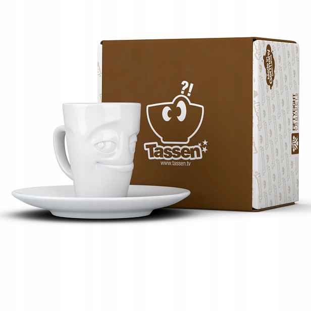 Tassen Hrnek na espresso 80 ml Porcelánový Impish Šálek jako Dárek pro