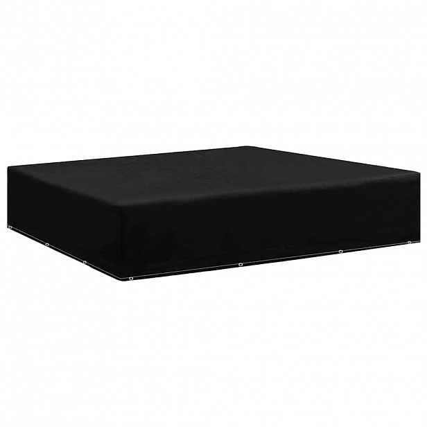 vidaXL Plachta na zahradní nábytek 12 oček 250 x 250 x 70 cm