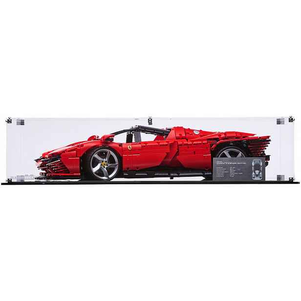 Vitrína Blacked Brick pro Lego Technic 42143 Ferrari Daytona SP3