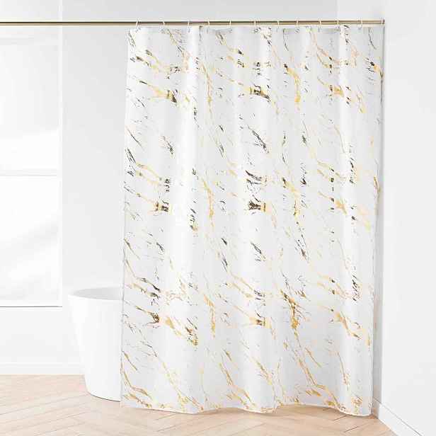 Sprchový závěs 180x200 cm Aquamarbre – douceur d'intérieur