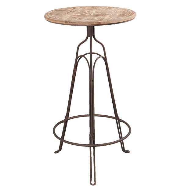 Barový bistro stolek Paris - Ø 60*107 cm Clayre & Eef