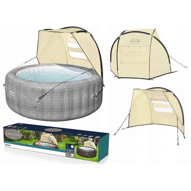 Bestway 60304 Zastřešení Baldachýn Do Lay-Z-Spa Ochrana Od Větru Do Spa