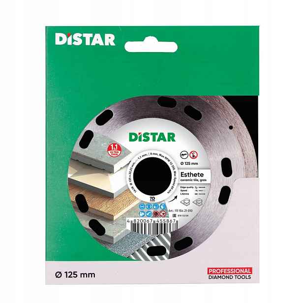 Diamantový Kotouč Esthete 125*1,1*8*22,23 11115421010 Distar