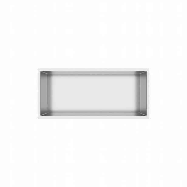 Koupelnová Polička 45x20x10 cm Inox Nerezová Wall-box One Balneo