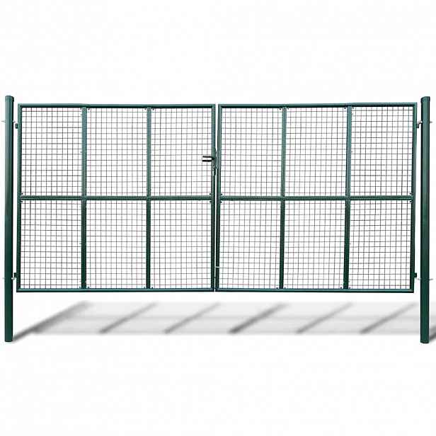 vidaXL Pletivá zahradní branka 400 x 200 cm