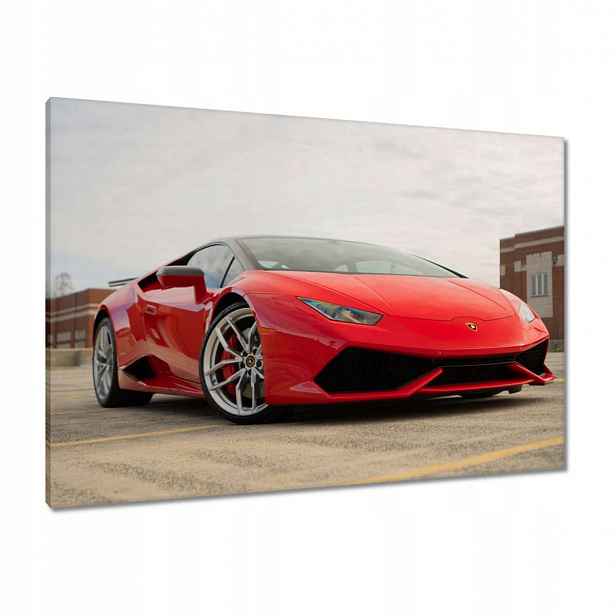Obrazy 100x70 Červené Ferrari