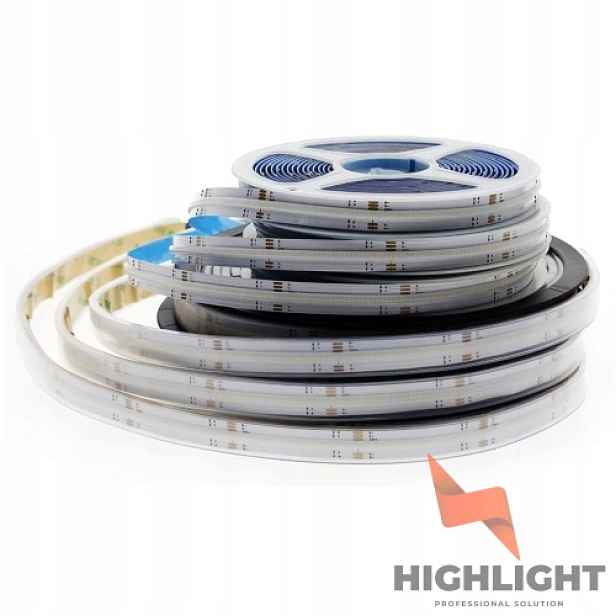 5 m Led pásek Cob Neon Rgbw+nw Neutrální IP67 24V 16W vodotěsný 896 Pro
