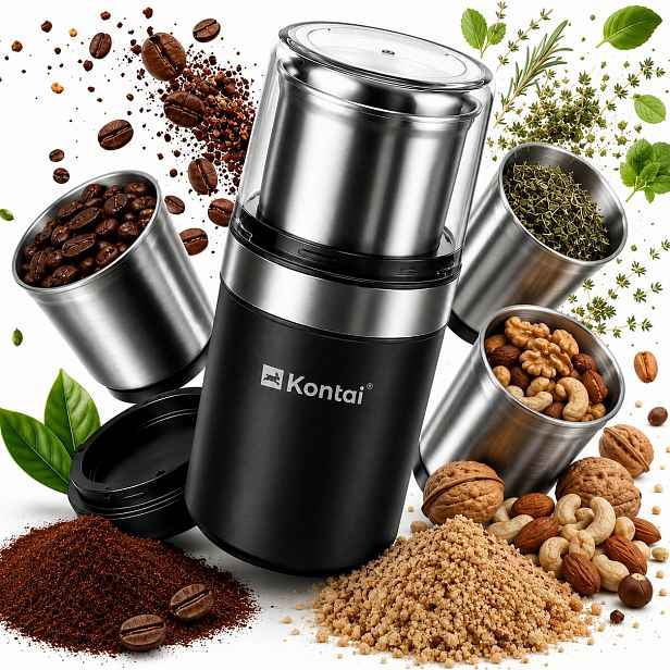 Elektrický mlýnek na mletí kávy Ořechů Obiloviny Koření Cukru Grinder