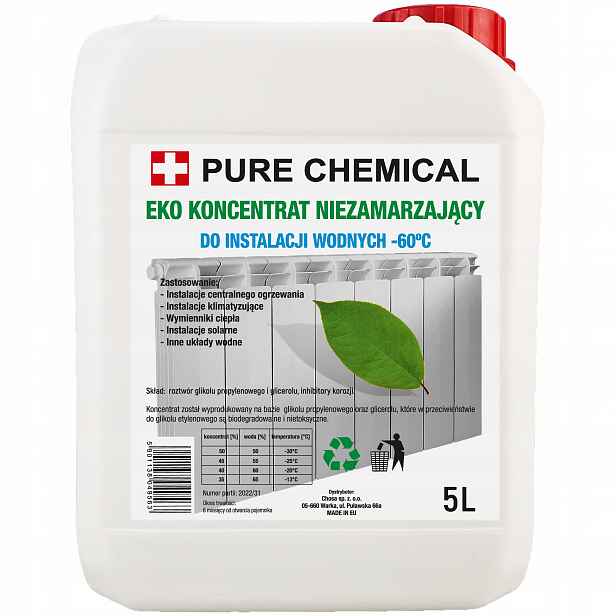 Koncentrát Solární Propylenglykol Eko -60°C 5 L