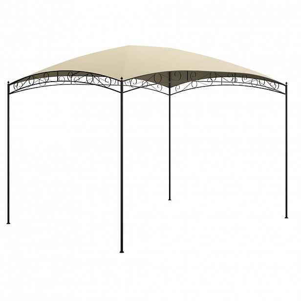 vidaXL Altán 3 x 4 x 2,65 m krémový 180 g/m²