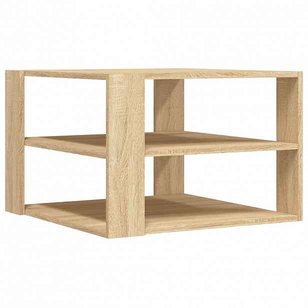 vidaXL Konferenční stolek dub sonoma 58x58x40 cm kompozitní dřevo