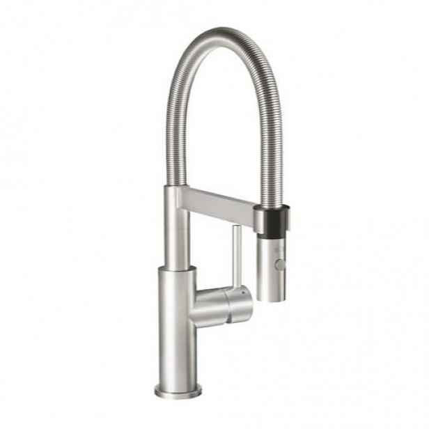 Villeroy & Boch Steel Expert Compact dřezová baterie s výpustí nerezová ocel 927300LC
